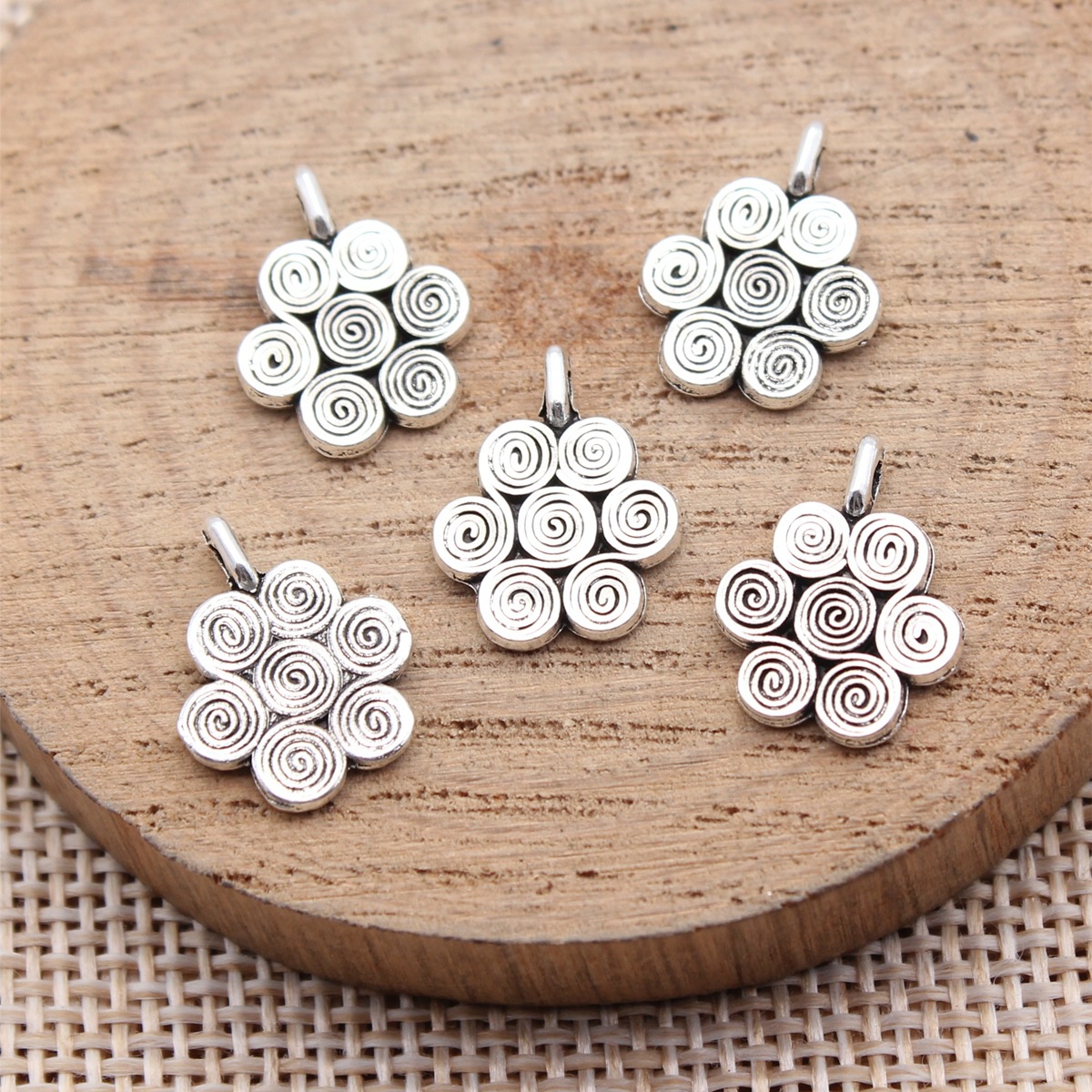 40pcs 15x12mm(0.59x0.47inch) A - Vintage Fashion Stores ulasan dan harga