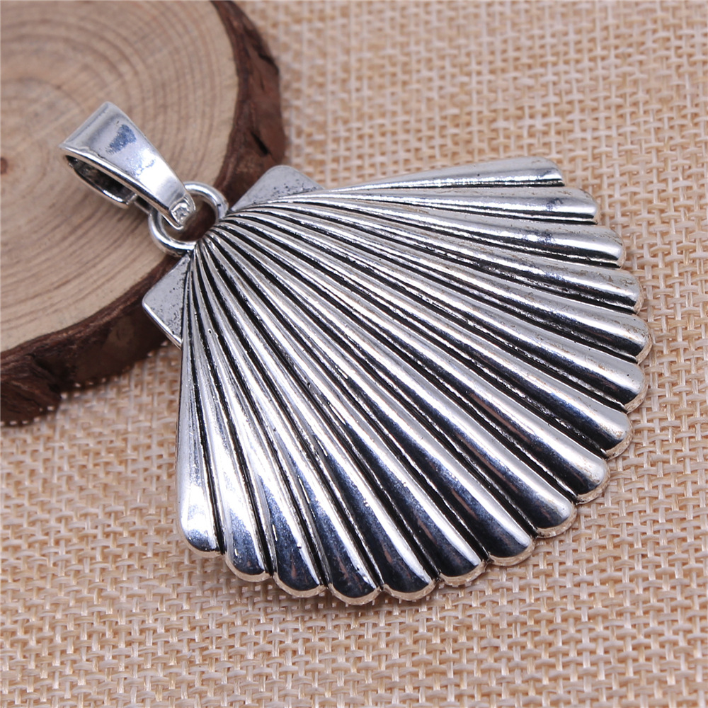 1pcs 55x55mm Antique Silver Co - Vintage Fashion Stores ulasan dan harga