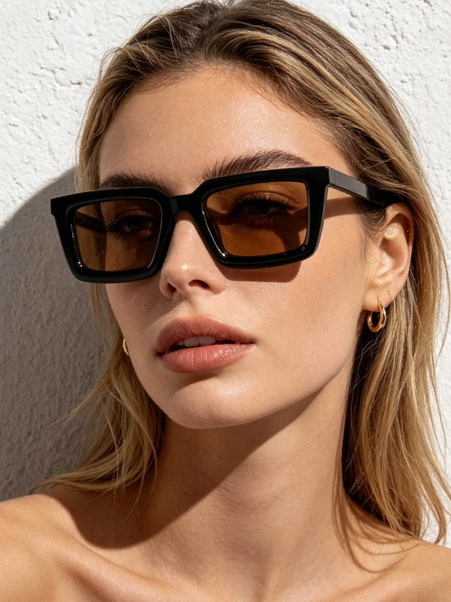 Vintage Rectangle Sunglasses W - Vintage Fashion Enthusiasts ulasan dan harga