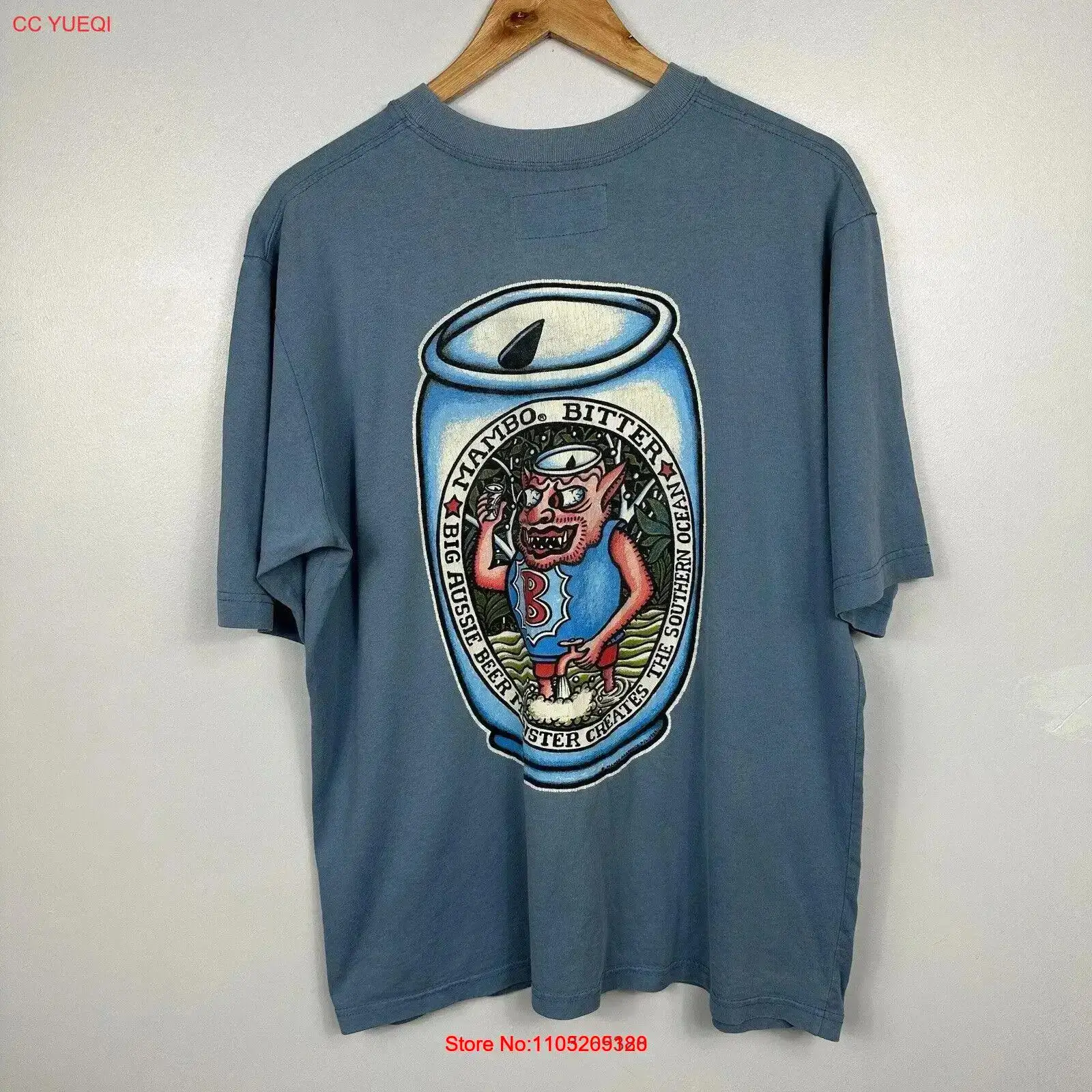 Vintage Mambo T Shirt 1999 Bee - Vintage Fashion Jersey ulasan dan harga
